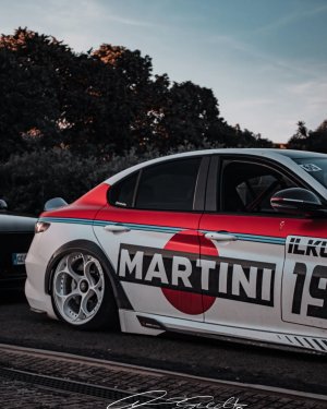 Alfa Romeo Giulia Quadrifoglio GTAm Conversion Kit by PariS'5 GaraGe - Complete Kit - FRP/ Carbon Fiber Combo Alfa Romeo Giulia Quadrifoglio GTAm Conversion Kit by PariS'5 GaraGe - Complete Kit - FRP/ Carbon Fiber Combo